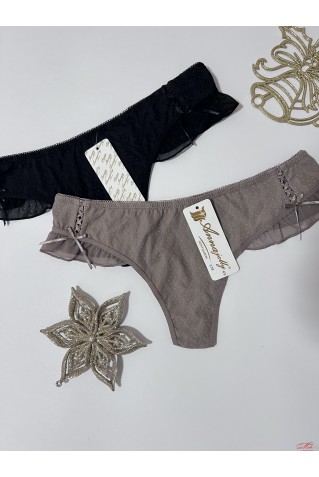 Трусики стринги из микрофибры Annajolly 378